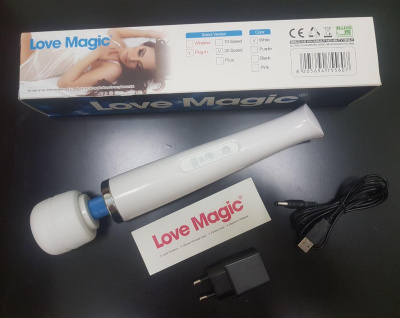 HV-270-VR018/ Беспроводной вибромассажер Love Magic® Rechargeable ORIGINAL 20 режимов c ЗУ