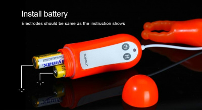 SB-8108 Orange/ Вибростимулятор для сосков Nipple Vibrator