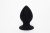 14001/ Анальная втулка силиконовая Large Anal Plug (черная)