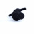 LA-11035 Black/ Анальная втулка Anus Stopper, L=18 см, Ф=1-3,5 см, черная