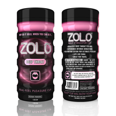 ZOLODT/ Zolo Мастурбатор Deep Throat Cup Pink OS