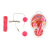 BI-014036А-0101S/ Вагинальные шарики Vibrator - balls, с пультом управления BI-014036А-0101S/ Вагинальные шарики Vibrator - balls, с пультом управления