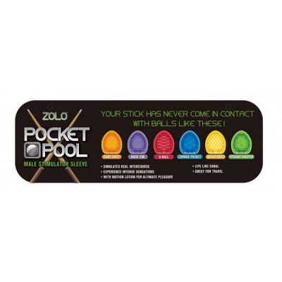 PP2/ Zolo Pocket Pool мастурбатор яйцо Straight Shooter
