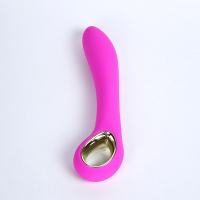 LA-50029 Pink/ LEALSO Вибратор перезаряжаемый  LICI MASSAGER,  L= 14 см, Ф= 3 см, силикон