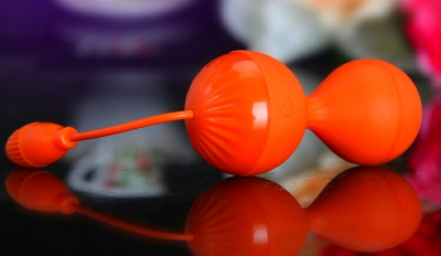 SB-8103 Orange/ Виброшарики Love EGG перезаряжаемые