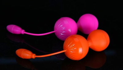 SB-8103 Orange/ Виброшарики Love EGG перезаряжаемые
